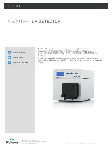 VISCOTEK UV Detector