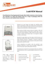 Dynascan LeakVIEW Manual Technical Datasheet