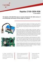 Rapidox 2100-OEM-RSB Technical Datasheet