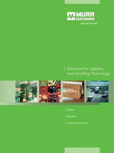 Solutions for Logistics and Handling Technology