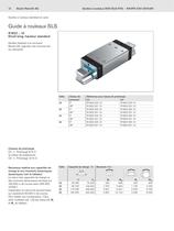 Guidages à rouleaux sur rails (Complément guides à rouleaux SNS R1822, SLS R1823, FXS R1854) - 12