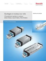 Guidages à rouleaux sur rails (Complément guides à rouleaux SNS R1822, SLS R1823, FXS R1854) - 1