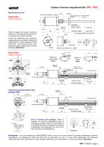 Capteur de déplacement magnétostrictif MPC - 3