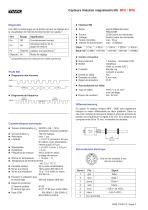 Capteur de déplacement magnétostrictif MPE - 2