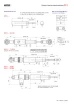 Capteur de déplacement potentiométrique RP13 - 2