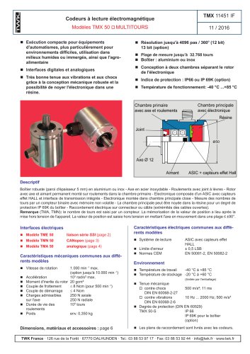 Codeur TMA50