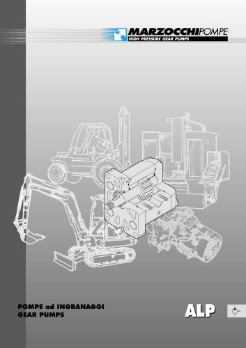 ALP series aluminium gear pump