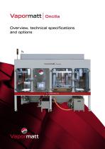 Vapormatt Oncilla Machine Technical Brochure (BL-243-B)
