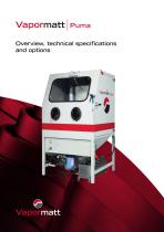 Vapormatt Puma Machine Technical Brochure (BL-160-D)