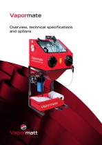 Vapormatt Vapormate Machine Technical Brochure (BL-189-C)
