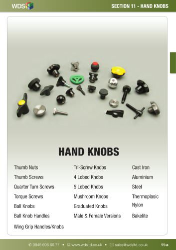 WDS Hand Knobs