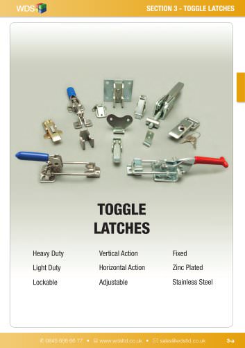 WDS Toggle Latches