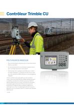 Solutions de terrain Trimble pour la topographie - 6