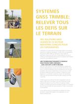 système  de topographie GNSS trimble - 2