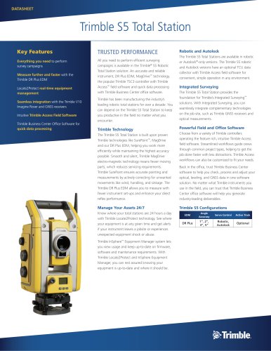 Trimble S5 Total Station