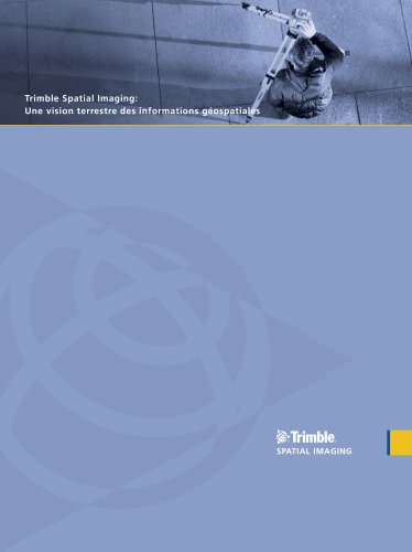 Trimble Spatial Imaging Brochure - French