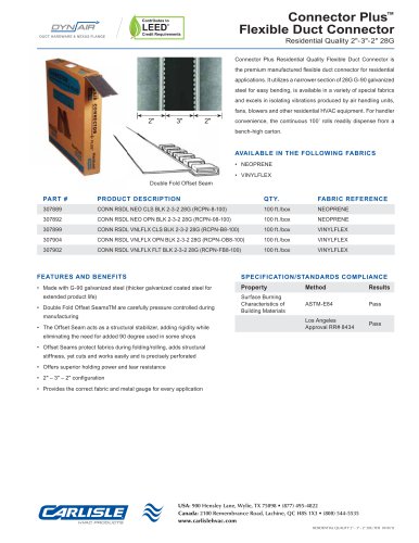 Connector Plus™ Flexible Duct Connector