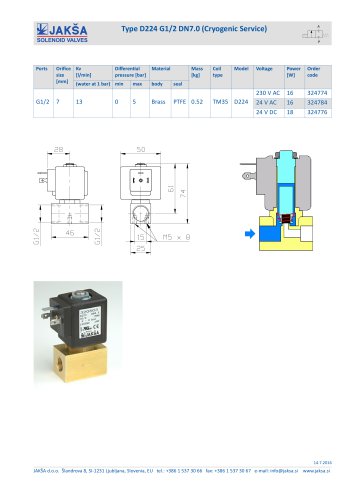 D224 G1/2 DN7.0