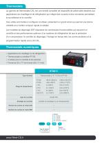 La gamme de thermostats CAL - 2