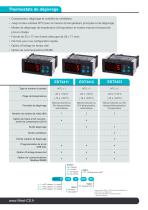 La gamme de thermostats CAL - 3