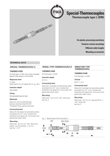 Special Thermocouple 