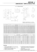 Series J Réducteur Pendulaire - 16