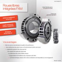 Dépliant Roues libres externes FXM-2
