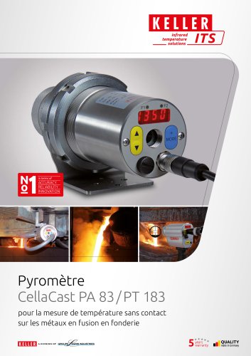 Pyromètre CellaCast PA83 PT183