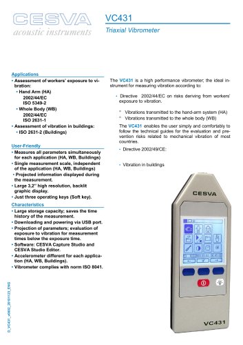 Triaxial Vibrometer