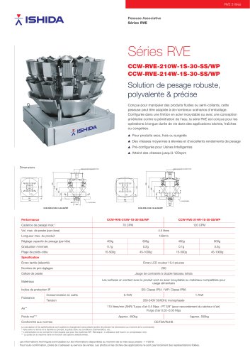 Séries RVE_Solution de pesage robuste, polyvalente & précise