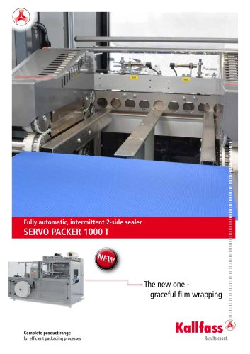 Automatic Shrink Wrapper: Servo Packer 1000 T