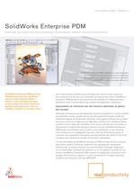 SolidWorks Enterprise PDM - Fiche produit - 1