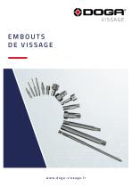 Embouts de vissage