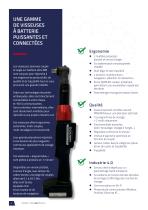 Visseuses à batterie asservies contrôle courant - série BM - 4