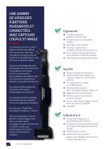 Visseuses à batterie connectées avec capteurs couple et angle - Série BMT40-4