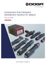 Visseuses électriques asservies couple et angle - série MD