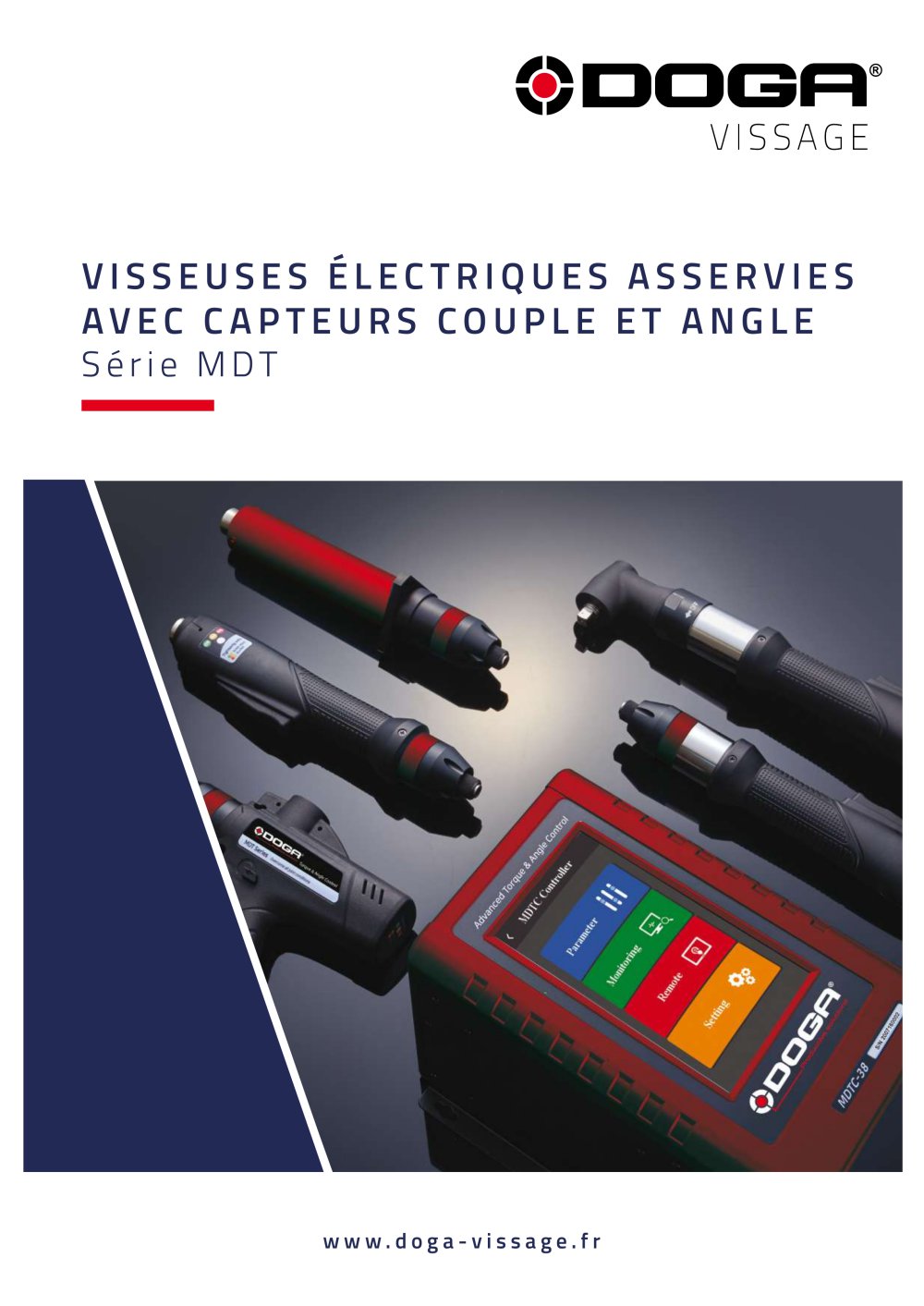 Visseuses &eacute;lectriques asservies couple et angle - S&eacute;rie MDT - DOGA
