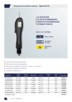 Visseuses électriques brushless à coupure mécanique - Séries GX et GY-10