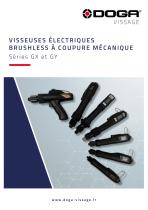 Visseuses électriques brushless à coupure mécanique - Séries GX et GY - 1