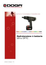 Visseuses hydrotensions à batterie - Série DPTC - 1