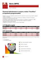 Visseuses hydrotensions à batterie - Série DPTC - 4