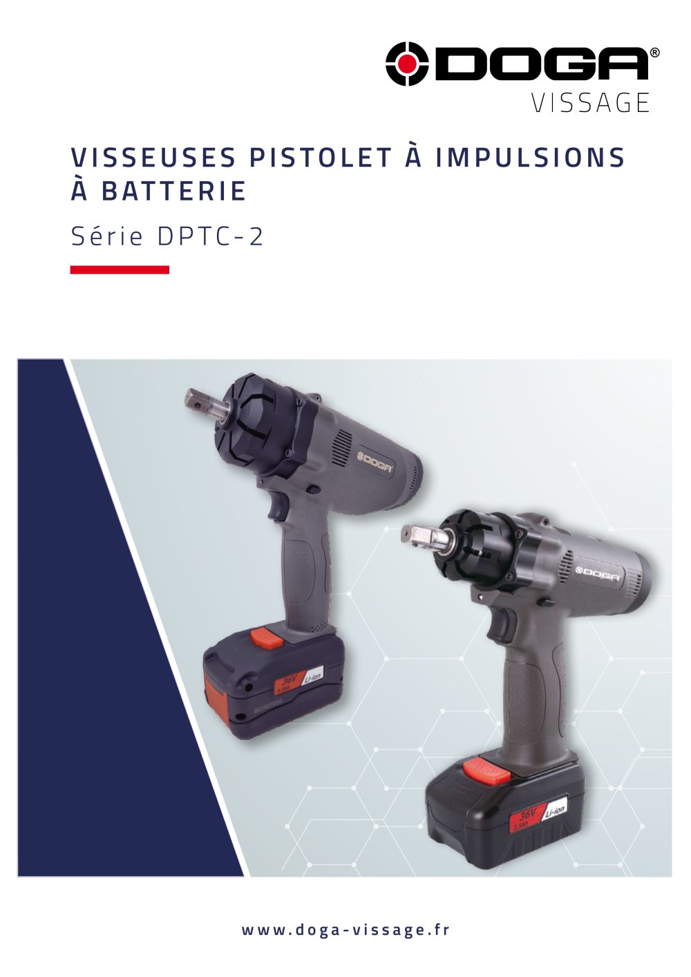 Visseuses impulsions &agrave; batterie - S&eacute;rie DPTC-2 - DOGA