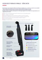 Visseuses industrielles à batterie à coupure mécanique - série BSTP / BSTA / BSTCA-8