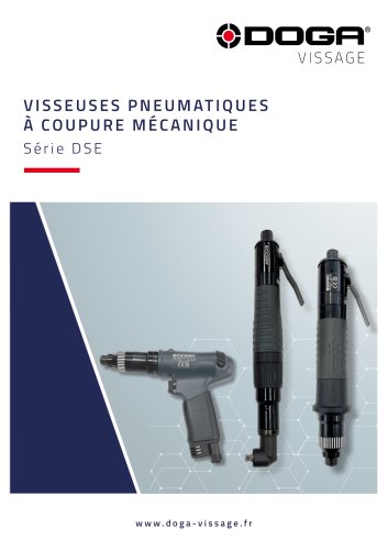 Visseuses pneumatiques à coupure mécanique - série DSE