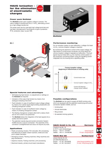 Power pack Multistat