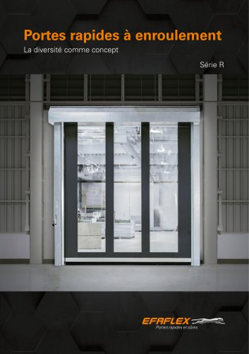 Portes rapides &agrave; enroulement