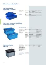 Bacs emboîtables - 9