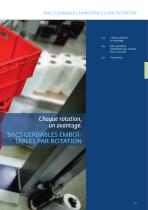 Chaque rotation, un avantage. BACS GERBABLES EMBOÎ- TABLES PAR ROTATION - 2