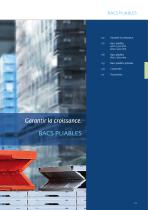 Garantir la croissance. BACS PLIABLES - 2