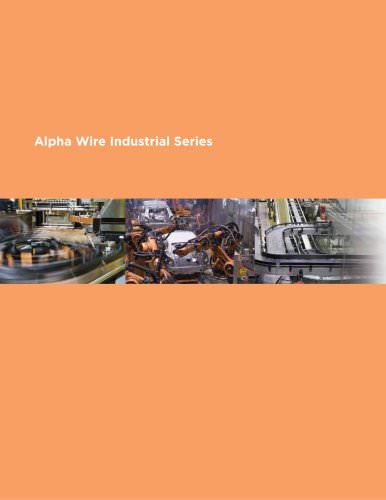 Alpha Wire Industrial Series Cable